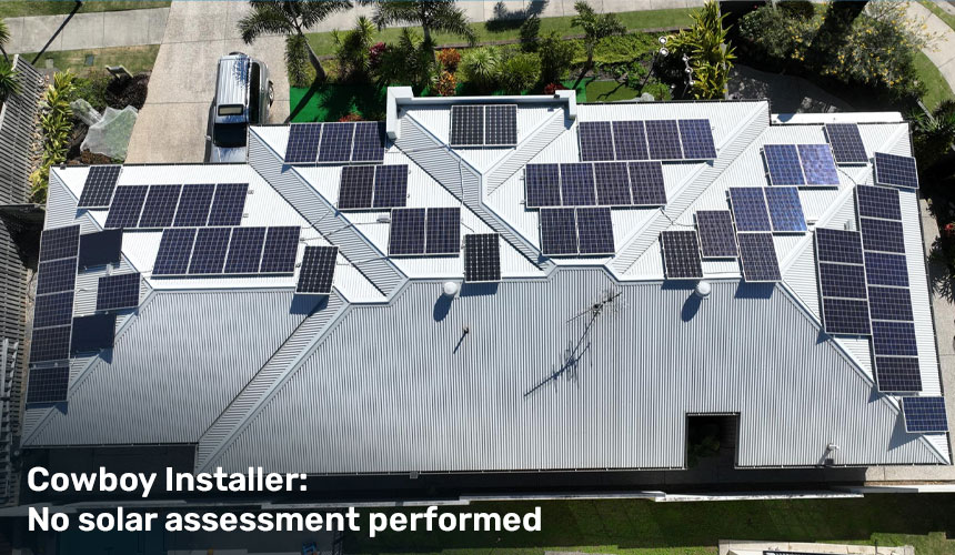 Solareze no solar assessment