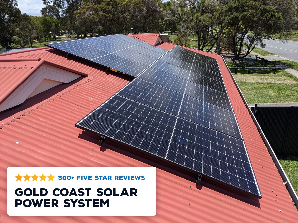 Solareze's advanced gold coast solar power system empowering this gold coast home with reliable renewable energy.