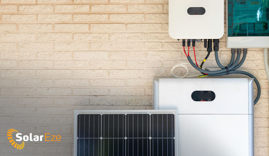 Solareze solar battery helping house stay warm