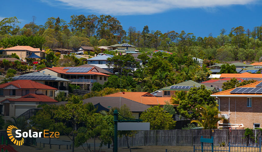 Gold coast homes with solar panels installed